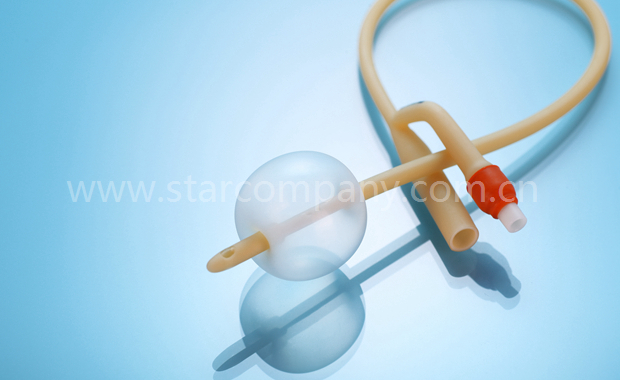 Latex Foley Catheter 2-Way standard with balloon