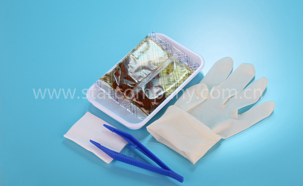 Latex Urethral Catheter Tray with foley catheter